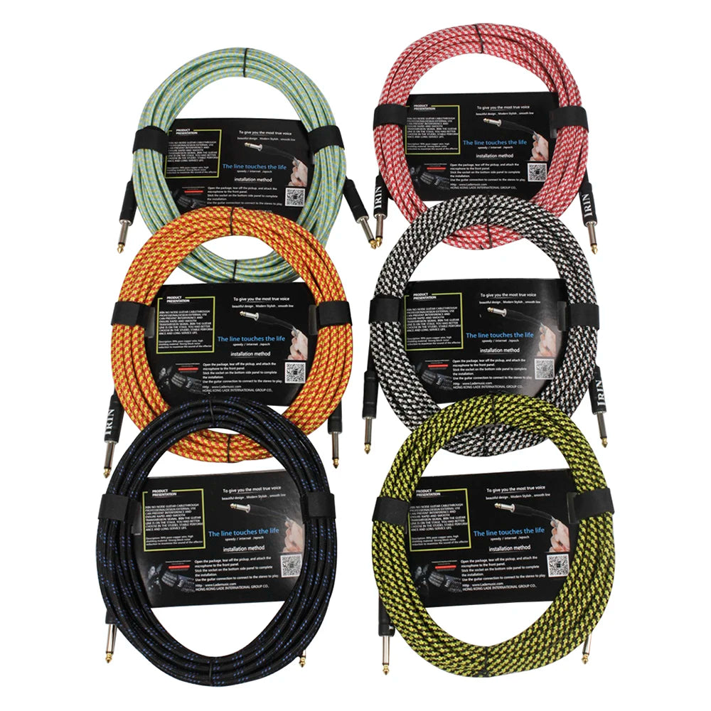 IRIN 3M No Noise Audio Cable for Electric Guitar/Bass
