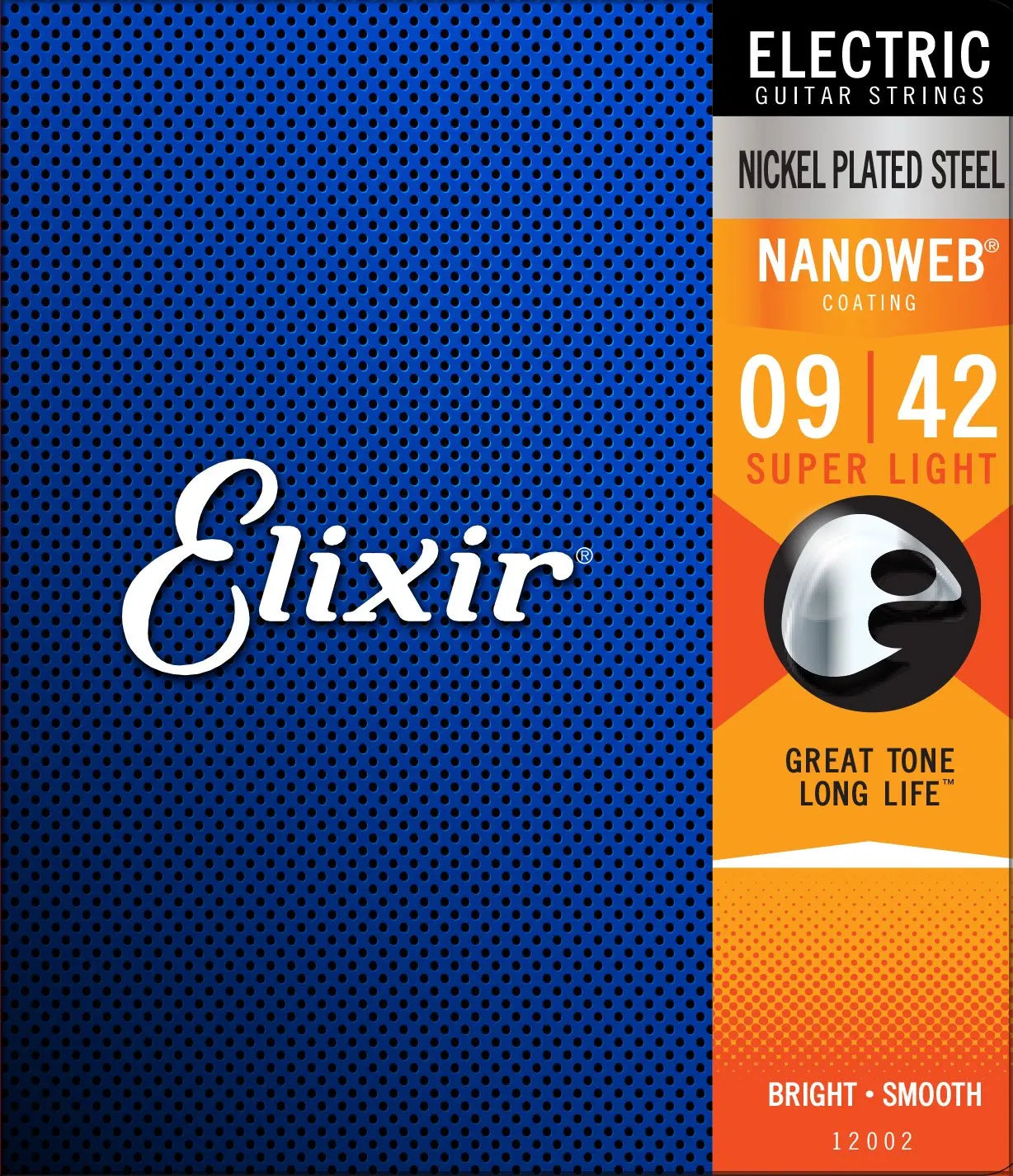 Elixir Nanoweb Acoustic / Electric Full Set Guitar Strings 16027 11052 11002 11027 16002 16052 12002 12052