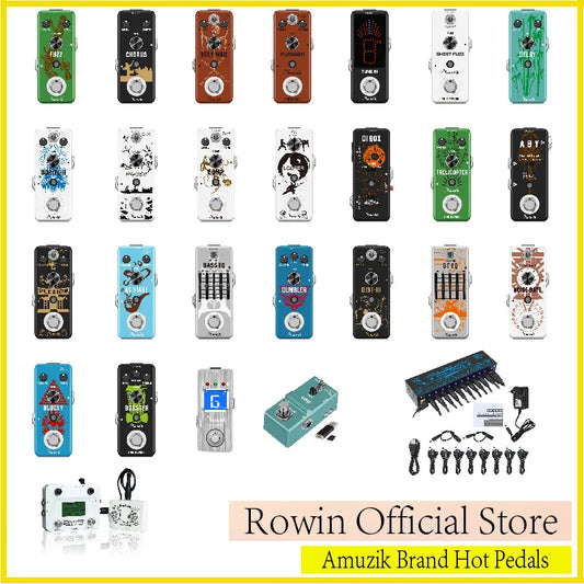 Amuzik Guitar Pedals Noise Gate Distortion - Analog