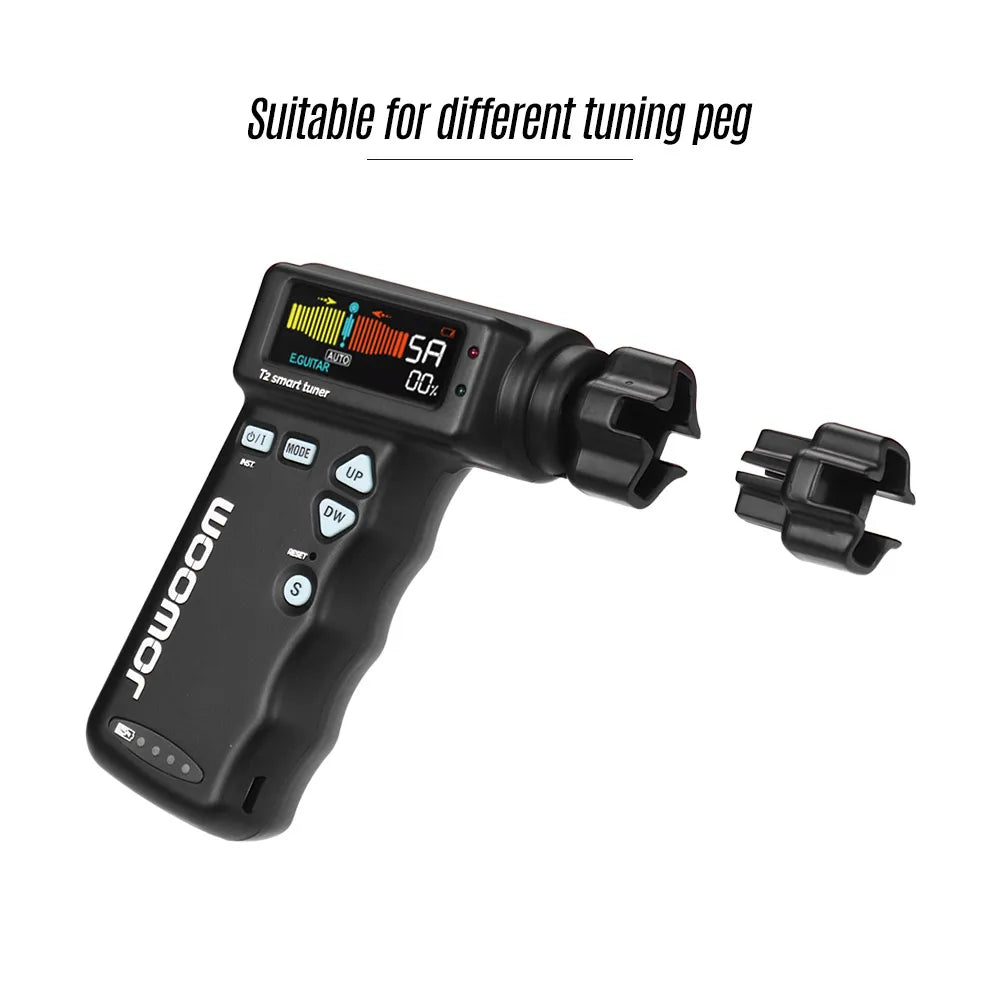 JOWOOM T2 Rechargeable Peg String Winder for Guitars & Ukuleles