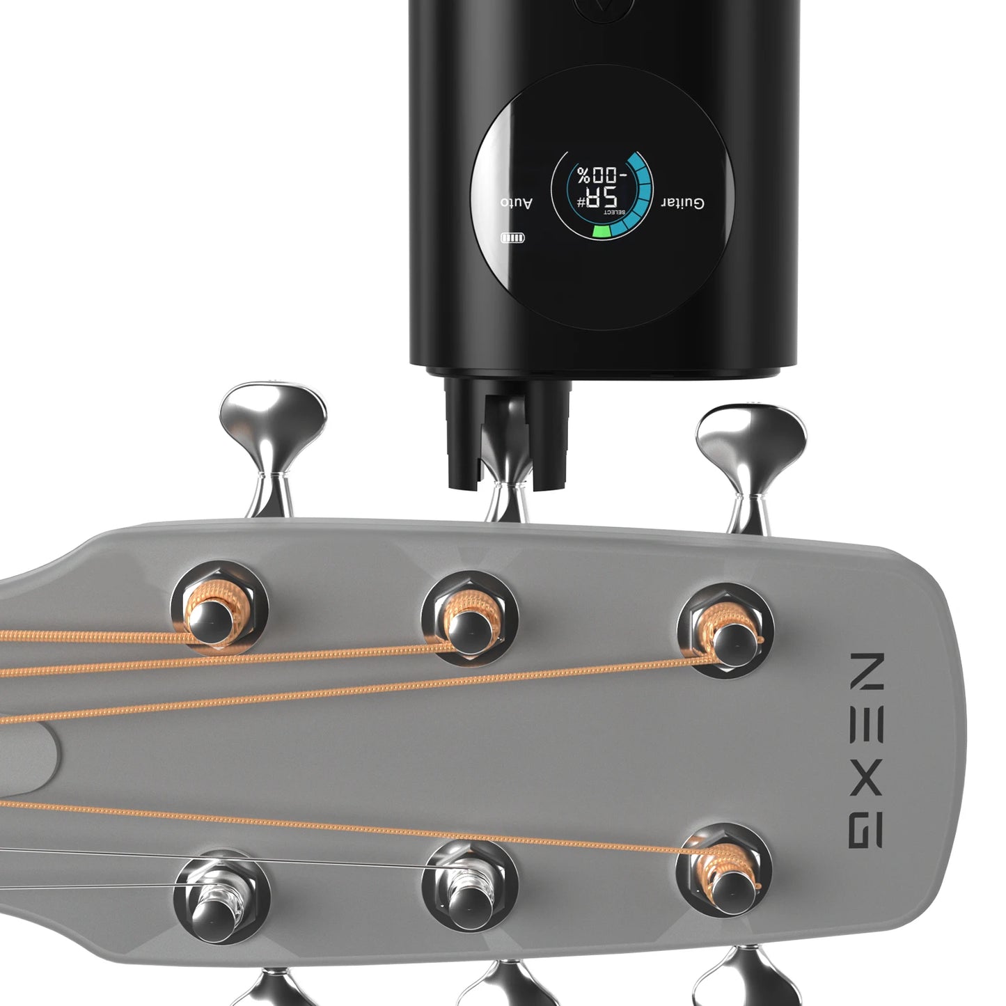 Enya Smart Automatic Guitar Tuner, Full-color LCD Screen - Metronome & String Winder - For Electric Guitars, Acoustic Guitars, Ukuleles