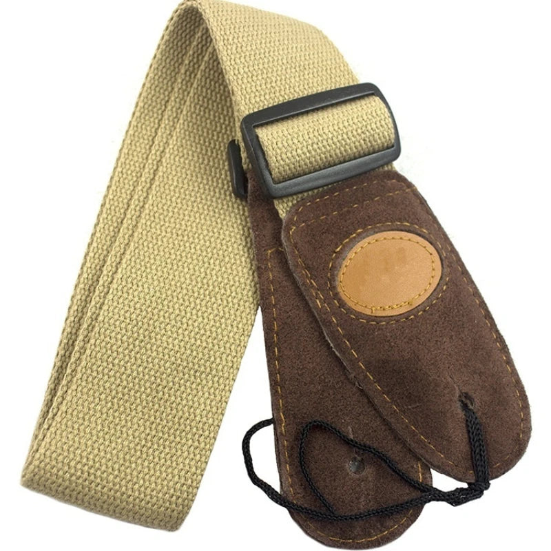 Cowhide Head Cotton Universal Guitar Strap