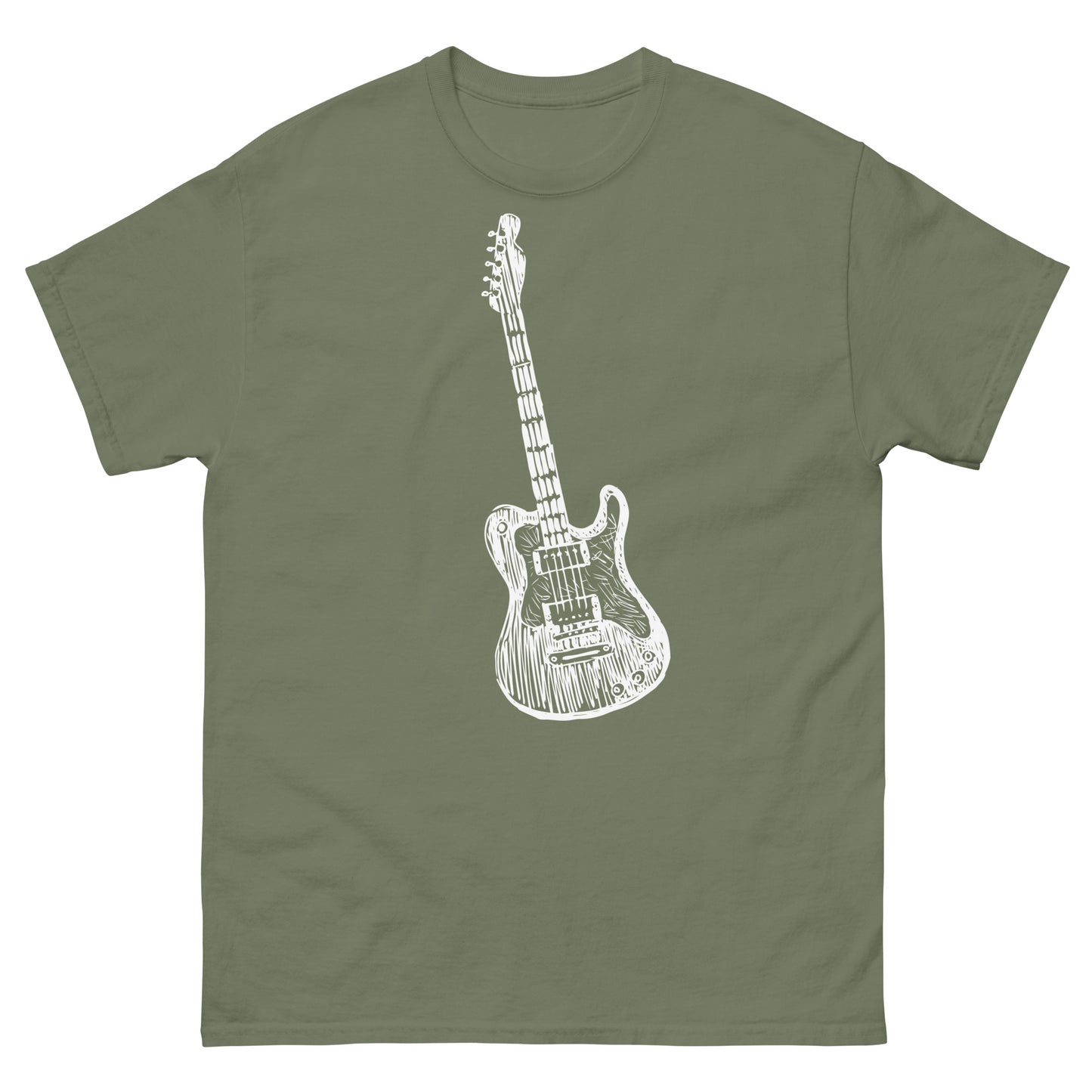 Men's Classic T-Shirt (Electric Guitar)