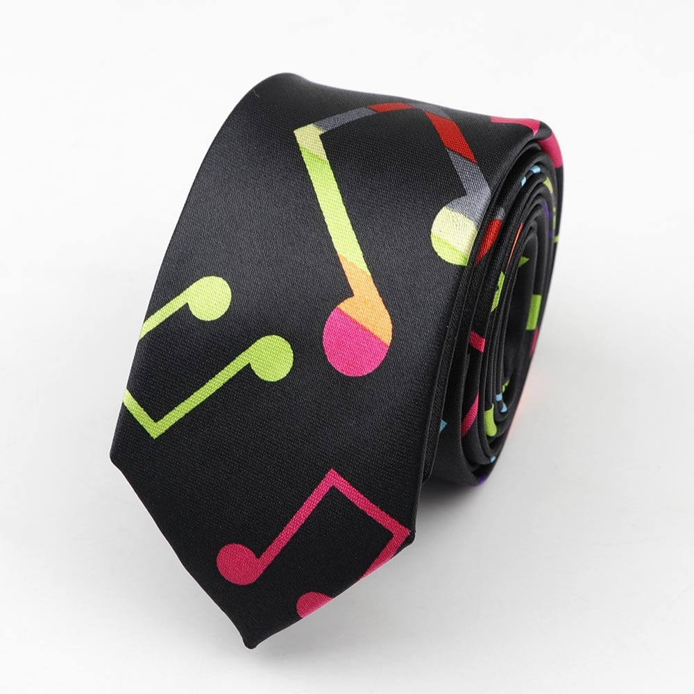 Mens Ties with musical designs