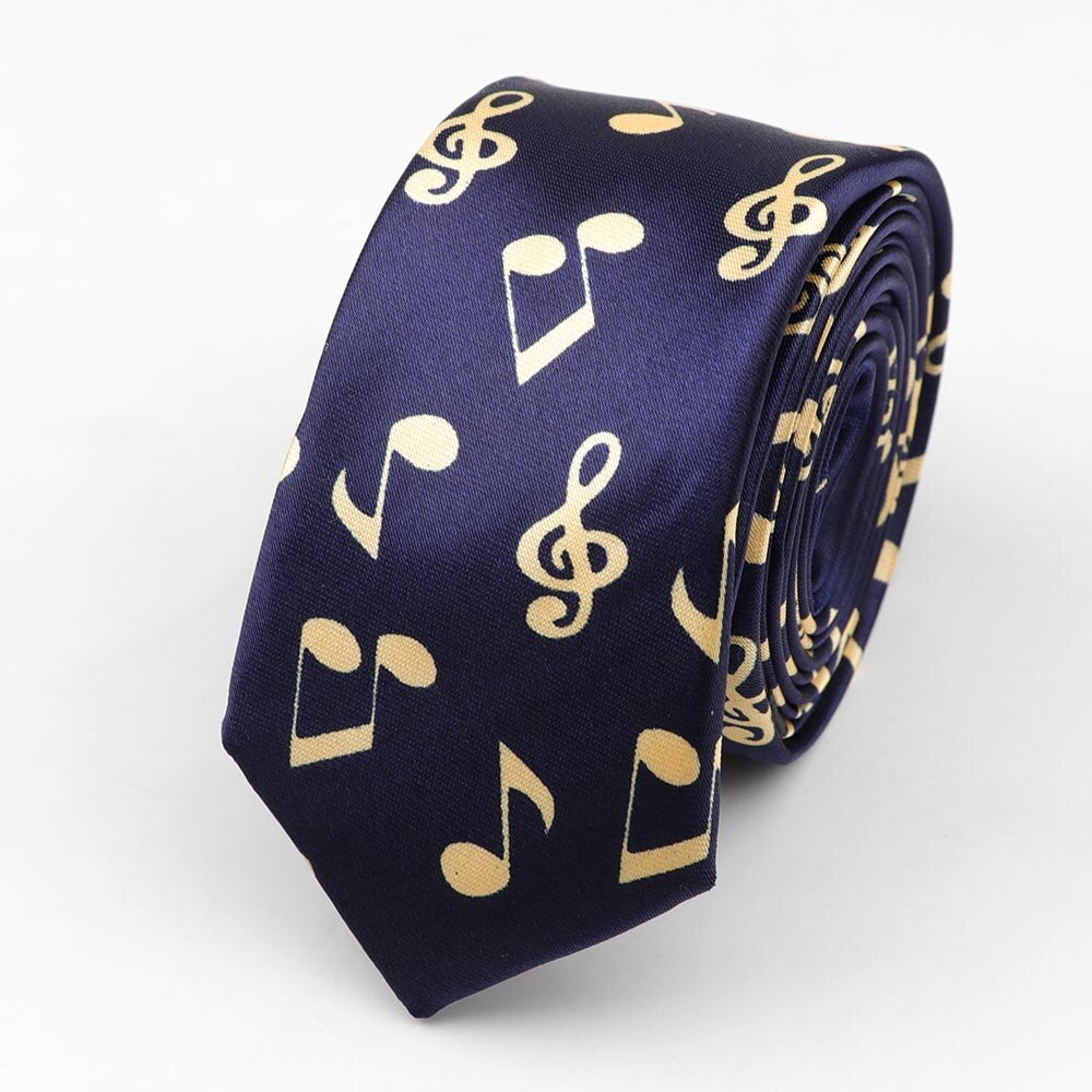 Mens Ties with musical designs