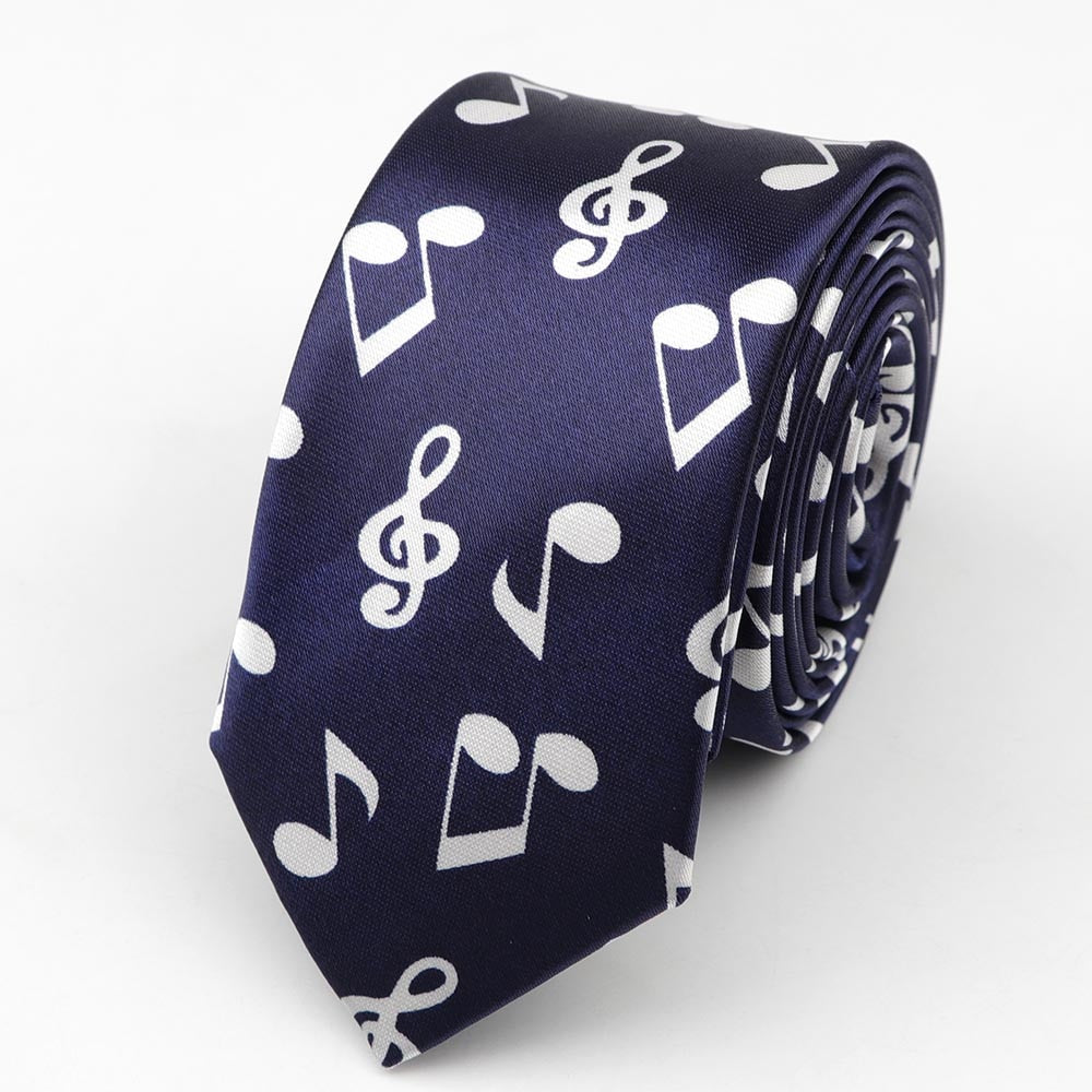 Mens Ties with musical designs