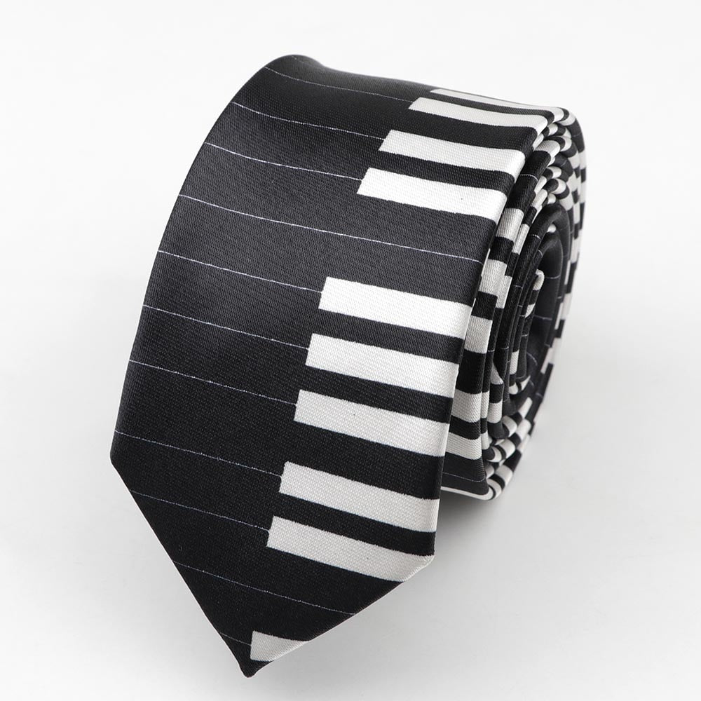 Mens Ties with musical designs