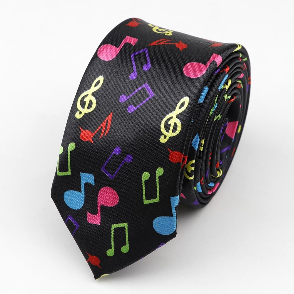 Mens Ties with musical designs