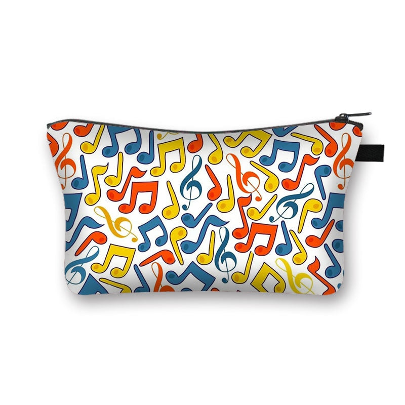 Music Cosmetic Cases - Makeup Bags