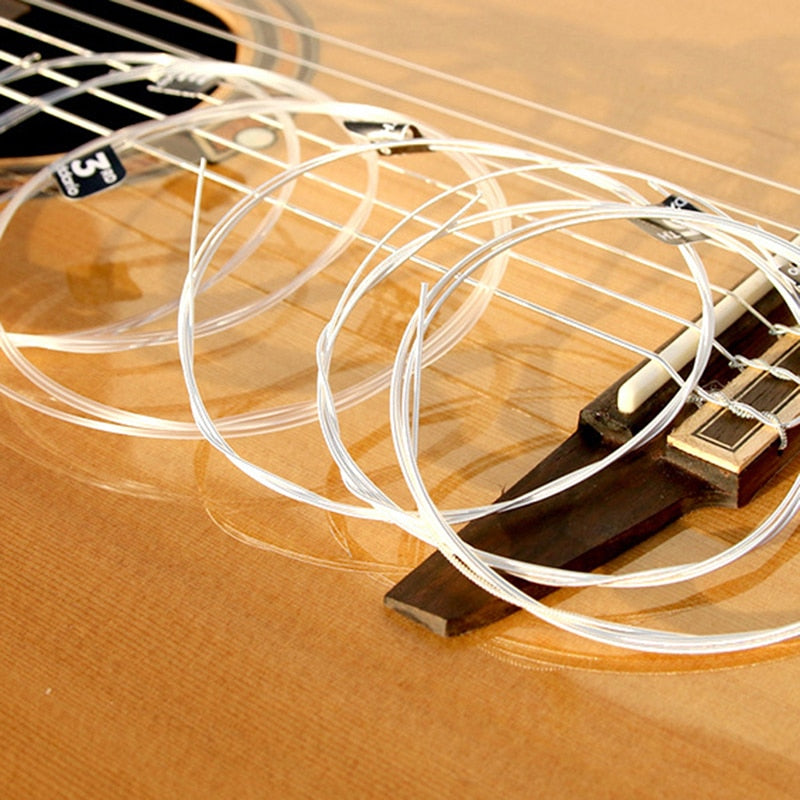 Classical Nylon Core Guitar Strings  Silver Plated Copper Wound Musical Instruments Accessories Parts