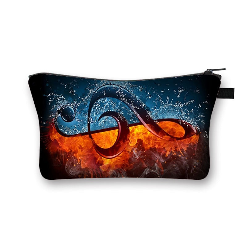 Music Cosmetic Cases - Makeup Bags