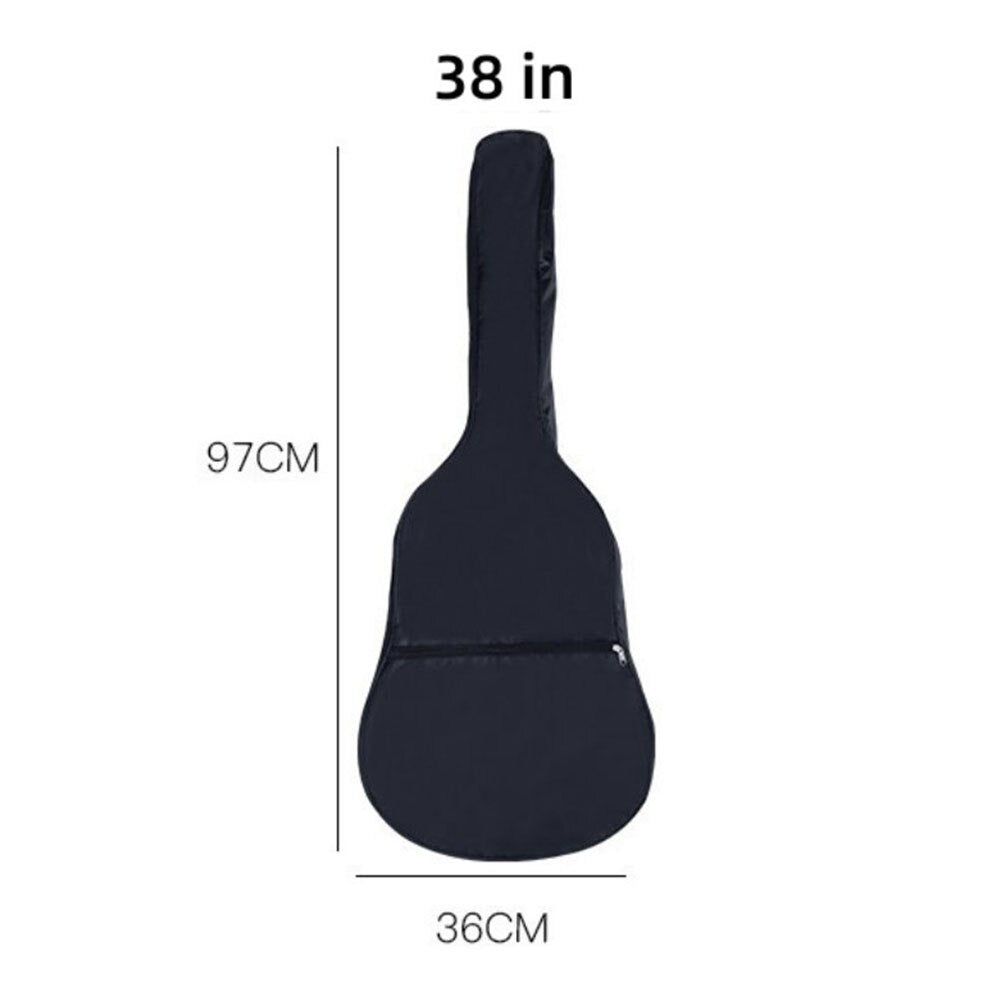 1PC 38/40/41 Inch Guitar Bags Thickened Waterproof Cloth Instrument Bags & Cases Portable Guitar Guitar Bag Padded Backpack