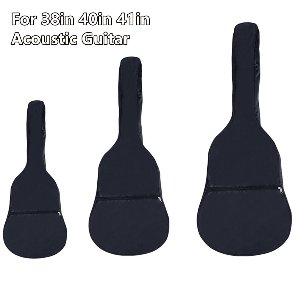 1PC 38/40/41 Inch Guitar Bags Thickened Waterproof Cloth Instrument Bags & Cases Portable Guitar Guitar Bag Padded Backpack