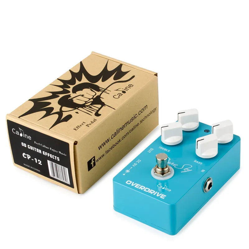 Caline CP-12 Pure Sky OD Guitar Pedal Pure and Clean Overdrive Guitar Effect Pedal Guitar Accessories