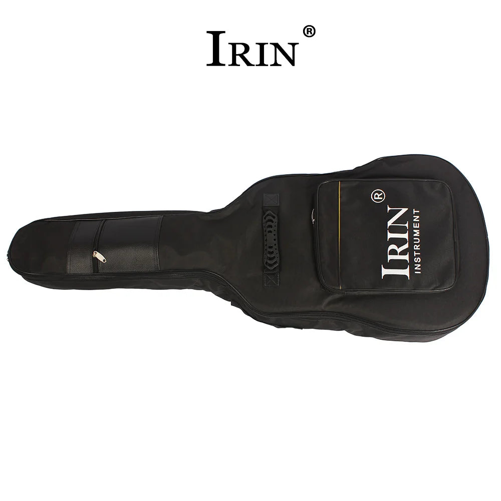 Factory Sales IRIN Waterproof Oxford Cloth 41 Inch Guitar Gig Bag Auxiliary Case Music Performer Backpack Guitar Bag