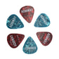 50 Pieces Celluloid Guitar Picks Mediator Thickness 0.46 /0.71/0.96/1.2 MM Electric Bass Pick Plectrum Guitar Accessories