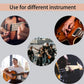 4Pcs Guitar Thumb Picks & Finger Picks,2 Colors Celluloid Flat Thumbpicks /Guitar Replacement Instrument Playing Accessories