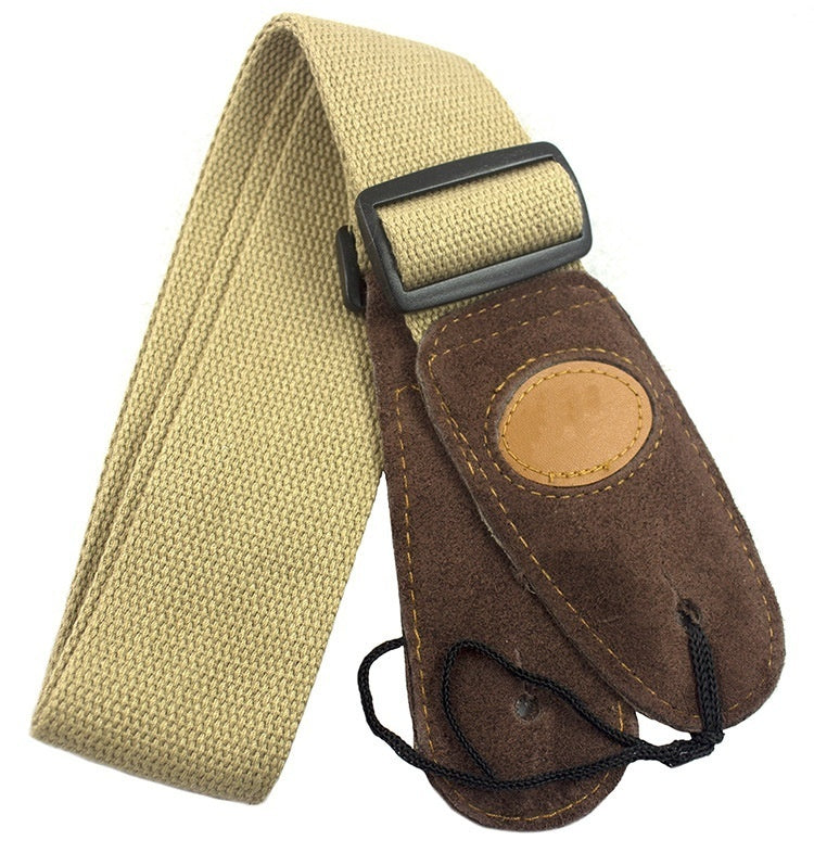Guitar Strap Adjustable Pure Cotton Guitar Strap for Acoustic Electric Bass Guitar Musical Accessories Optional Guitar Picks