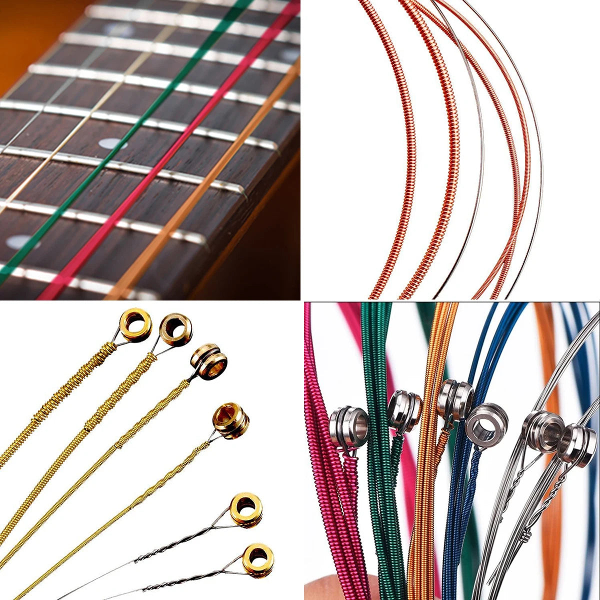 58-in-1 Guitar Accessory Set：Tuner, Capo,String Cutter, Varied Strings, Colorful Picks and Other Must-Haves for Guitar Players