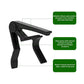 Miwayer Guitar Capo - Precision Tuning, Buzz-Free Design for 6-String Acoustic, Electric & Classical Guitars + Ukulele