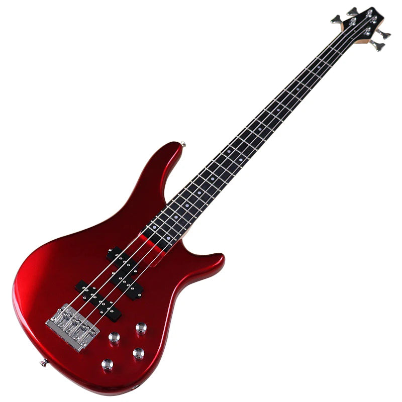 4 String Electric Bass Guitar - 43" High Gloss Matte Finish