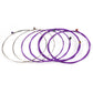 1 Set of 6 Guitar Strings Electric and Acoustic Guitar Strings Replacement Steel String Guitar Accessories Kit