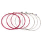 1 Set of 6 Guitar Strings Electric and Acoustic Guitar Strings Replacement Steel String Guitar Accessories Kit