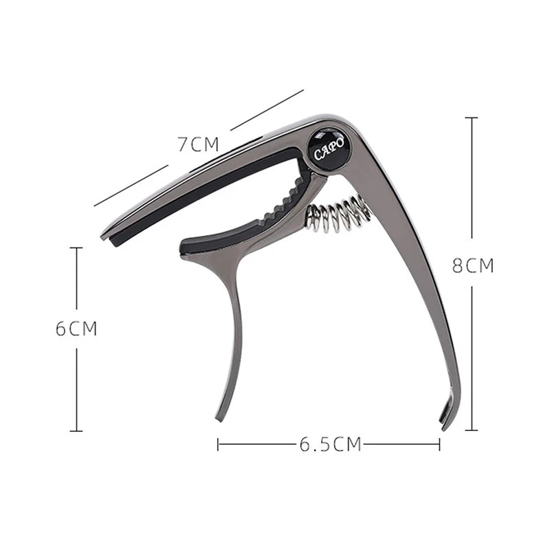 Metal Guitar Capo for Acoustic/Electric/Classic Trigger Change Tune Key Clamp