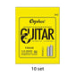Orphee 10 Sets TX620/TX630/TX640 Acoustic Guitar Strings Set 75/25 Bronze Hexagonal Core 10-47/11-52/12-53