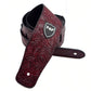 Guitar Strap Vintage 2.5 Inch Adjustable Soft Embroidered Belt Classical Bass Music Hobby Guitar Accessories