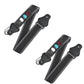 Adjustable Electric Guitar Strap with 3 Guitar Picks Holders PU Leather Ends Acoustic Guitar Bass Strap Belt Accessories