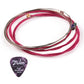1 Set of 6 Guitar Strings Electric and Acoustic Guitar Strings Replacement Steel String Guitar Accessories Kit