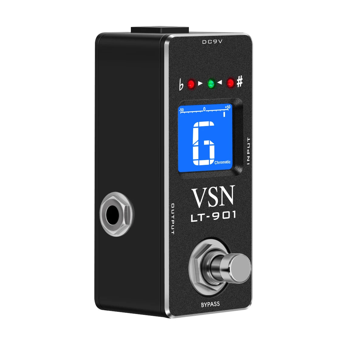 Tuner Pedal,Chromatic Guitar Tuner Pedal Fast and Accuate Tuner for High Precision ± 1 Cent with Pitch Indicator for Pedal
