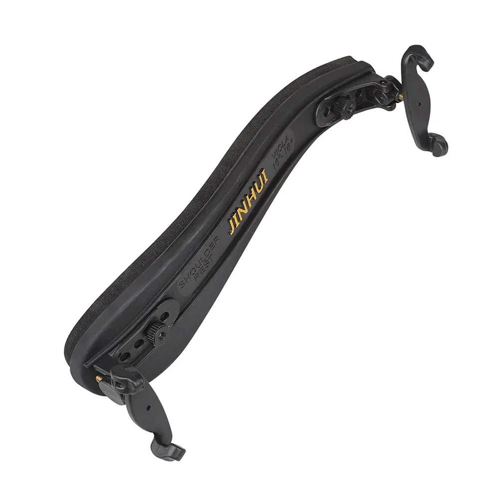 4/4 Adjustable 15'' 16'' Viola Shoulder Rest Black Professional Viola Shoulder Pad Thick Soft Sponge Support Padded Accessories