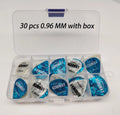 50 Pieces Celluloid Guitar Picks Mediator Thickness 0.46 /0.71/0.96/1.2 MM Electric Bass Pick Plectrum Guitar Accessories