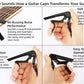 Miwayer Guitar Capo - Precision Tuning, Buzz-Free Design for 6-String Acoustic, Electric & Classical Guitars + Ukulele