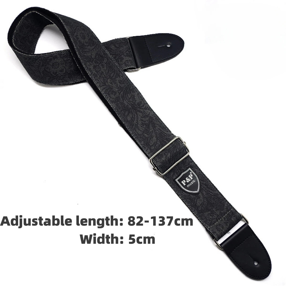 Adjustable Guitar Straps Denim Cotton Belts for Electric Guitar Bass Ukulele