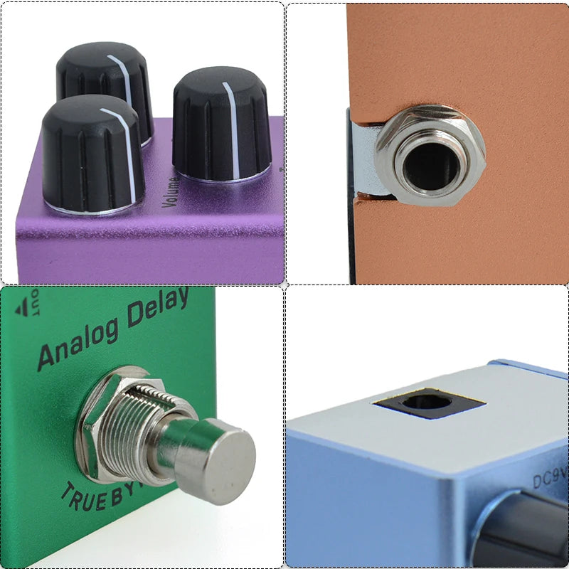Electric Guitar Pedal Vintage overdrive/US Dream/Classic Chorus/Vintage Phase/Tremolo/Analog delay/Digital Delay/Ultimate Drive