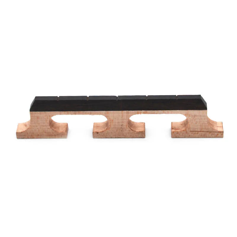 Maple And Ebony 3 Footed Banjo Bridge For 4 5 6-String Banjos