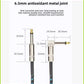 6.35mm Audio Cables TRS 1/4 inch 6.5mm Audio Cable For Electric Guitar Bass 1.5/3/6M Gold Plated Shielded Low Noice Jack Cable