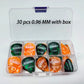 50 Pieces Celluloid Guitar Picks Mediator Thickness 0.46 /0.71/0.96/1.2 MM Electric Bass Pick Plectrum Guitar Accessories