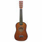 Kids Guitar Musical 23 Inch Classical Ukulele Educational Acoustic 6-String Beginner Instrument Brown Folk Acoustic Guitar