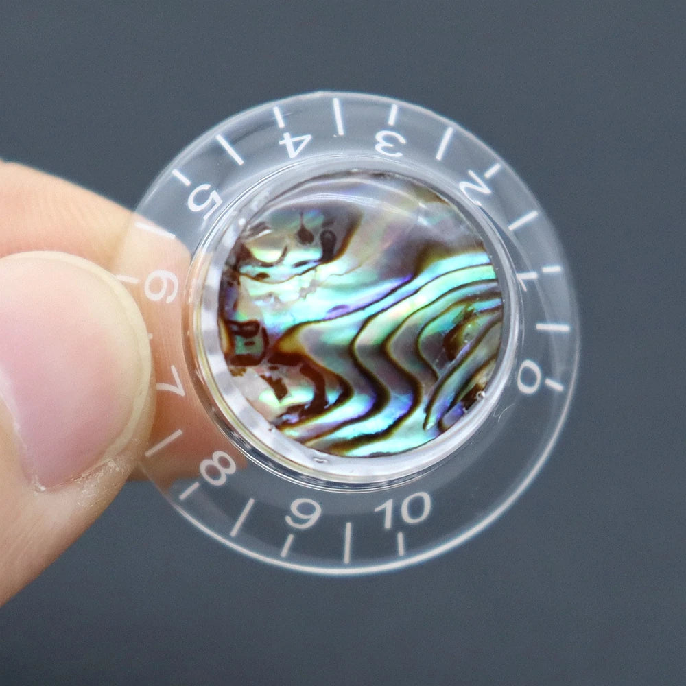3pcs/4pcs Guitar knobs Abalone Hat Knobs Volume Tone Control Knobs Guitar Knobs for LP ST SQ Electric Guitar Parts