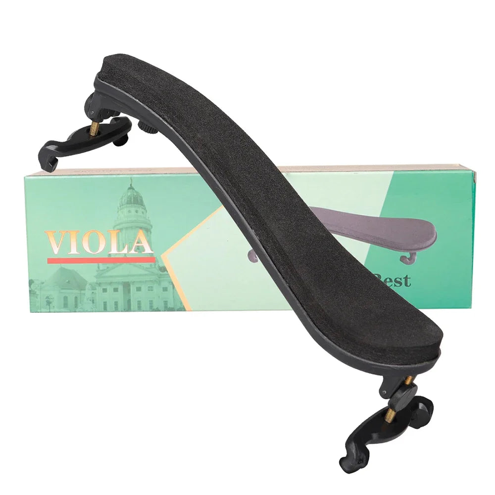 4/4 Adjustable 15'' 16'' Viola Shoulder Rest Black Professional Viola Shoulder Pad Thick Soft Sponge Support Padded Accessories