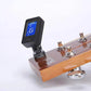 Guitar Tuner Device 12-Tone Ukulele Bass Violin Tuner Portable Automatic Vibration Transmission Instrument Tuner Accessory