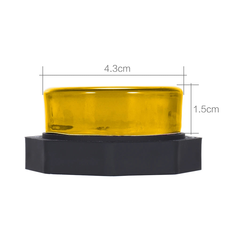 Low Dust Yellow Rosin Colophony Transparent Rounded for Violins