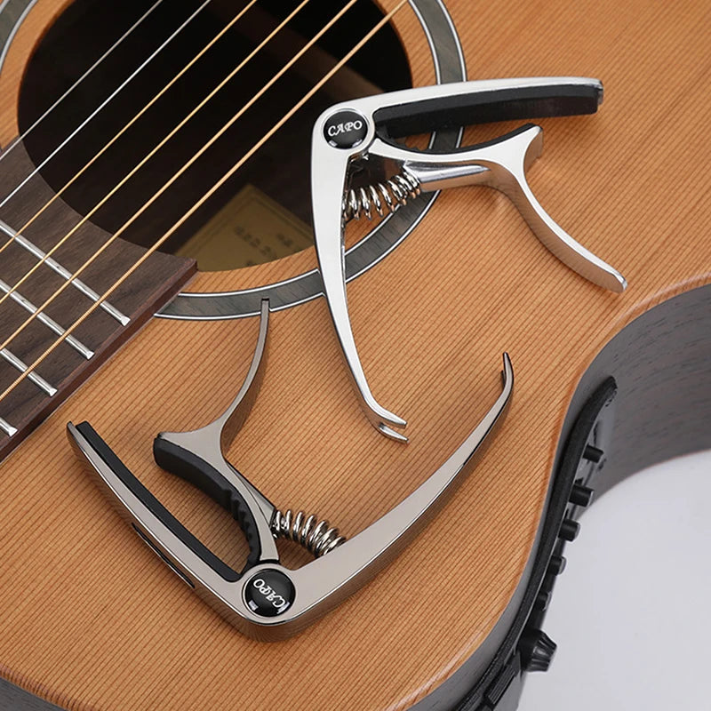 Metal Guitar Capo for Acoustic/Electric/Classic Trigger Change Tune Key Clamp