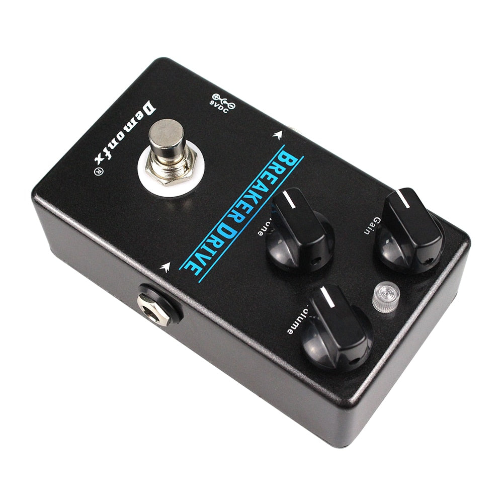 NEW Demonfx High Quality Blue Breaker Overdrive Distortion Guitar Effect Pedal Hole Device