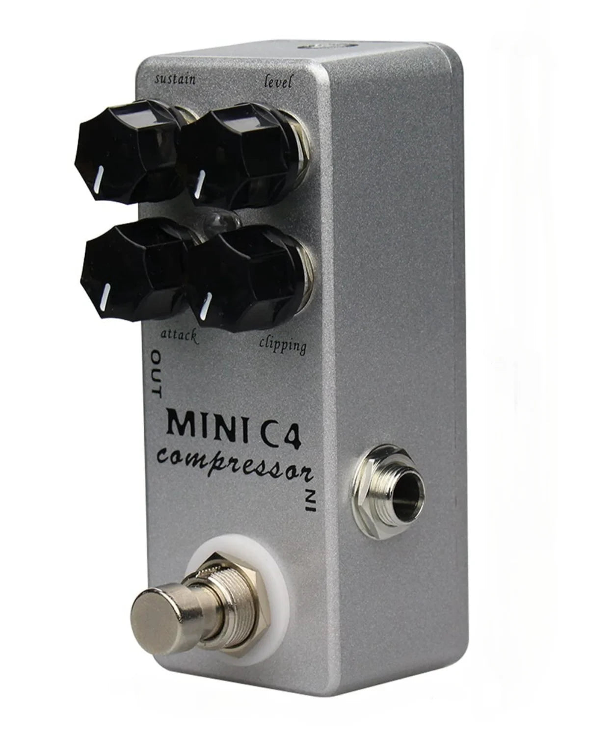 MOSKY Mini C4 Compressor Guitar Effect Pedal Metal Shell Pedal Effects True Bypass Guitar Parts Guitar Accessories