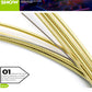 Orphee 10 Sets TX620/TX630/TX640 Acoustic Guitar Strings Set 75/25 Bronze Hexagonal Core 10-47/11-52/12-53